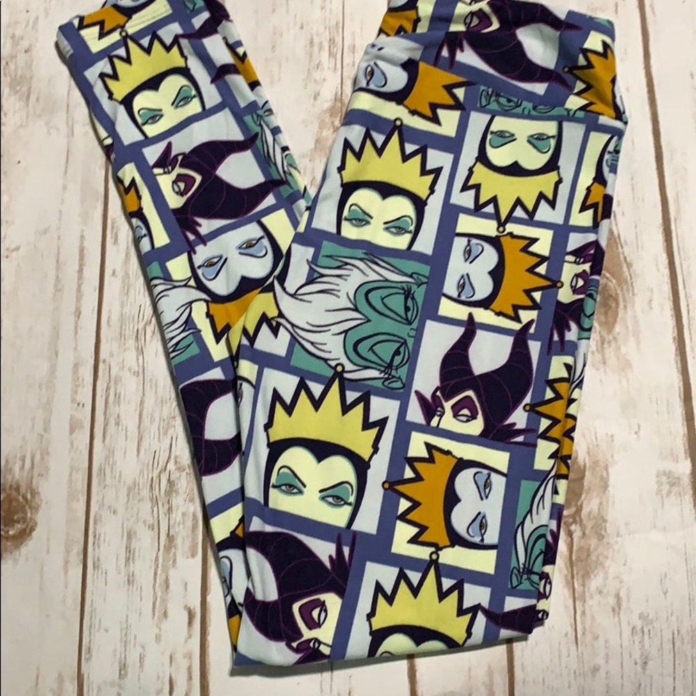 NWOT Lularoe Disney villains leggings